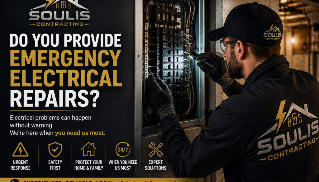 do you provide emergency electrical repairs