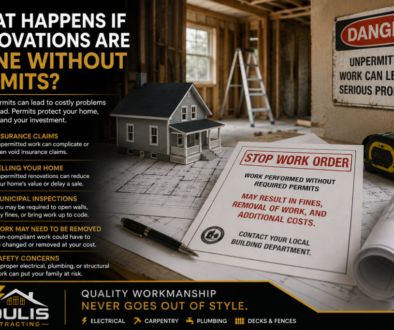 what happens if work is done without permits