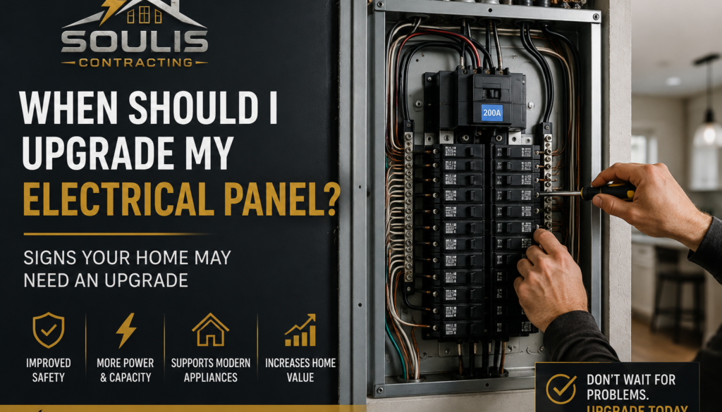 when do i need to upgrade my electrical panel