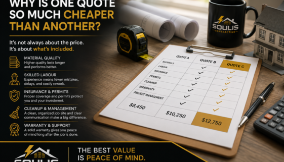 why is one quote cheaper than another